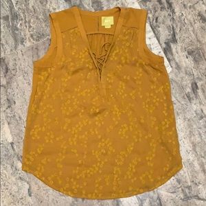 Sleeveless blouse